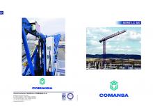 Macalare turn - deplasare cărucior pe braț - rotire în partea superioară Comansa 5LC4010