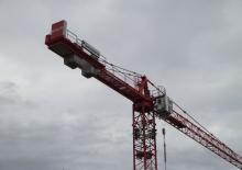 Macalare turn - deplasare cărucior pe braț - rotire în partea superioară Wolffkran 6028.6 compact