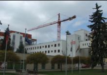 Macalare turn - deplasare cărucior pe braț - rotire în partea superioară Wolffkran 6522 FL 6