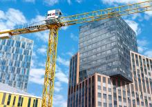 Macalare turn - deplasare cărucior pe braț - rotire în partea superioară Liebherr 85 EC-B  FR.tronic 