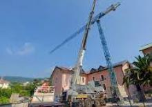 Macalare turn - deplasare cărucior pe braț - rotire în partea superioară Cattaneo CM 520
