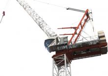 Macalare turn - deplasare cărucior pe braț - rotire în partea superioară Terex Comedil (Zeppelin) CTL 140-10