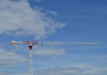 Macalare turn - deplasare cărucior pe braț - rotire în partea superioară Terex Comedil (Zeppelin) CTT 202-10