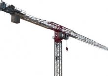 Macalare turn - deplasare cărucior pe braț - rotire în partea superioară TEREX CRANES CTT 721B-40