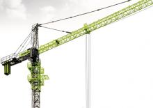 Macalare turn - deplasare cărucior pe braț - rotire în partea superioară Zoomlion D2500-120