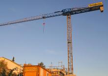 Macalare turn - deplasare cărucior pe braț - rotire în partea superioară Condecta EURO SSG 35