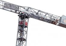 Macalare turn - deplasare cărucior pe braț - rotire în partea superioară TEREX CRANES FC 6.24H