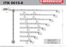 Macalare turn - deplasare cărucior pe braț - rotire în partea superioară ITK ITK 6615-8