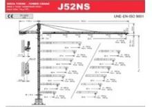 Macalare turn - deplasare cărucior pe braț - rotire în partea superioară Jaso J52 NS