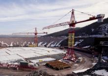 Macalare turn - deplasare cărucior pe braț - rotire în partea superioară Kroll K-180