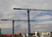 Macalare turn - deplasare cărucior pe braț - rotire în partea superioară Comansa LC210