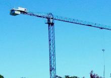 Macalare turn - deplasare cărucior pe braț - rotire în partea superioară Comansa LC5013