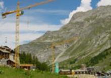 Macalare turn - deplasare cărucior pe braț - rotire în partea superioară Potain MD 90