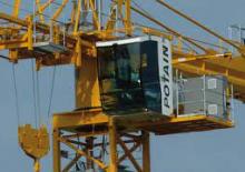 Macalare turn - deplasare cărucior pe braț - rotire în partea superioară Potain MDT 248 J12