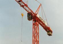 Macalare turn - deplasare cărucior pe braț - rotire în partea superioară Raimondi MR 60-B