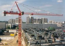 Macalare turn - deplasare cărucior pe braț - rotire în partea superioară Raimondi MR 93-A