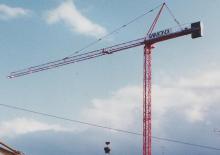 Macalare turn - deplasare cărucior pe braț - rotire în partea superioară Raimondi MR45
