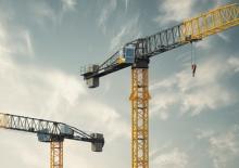 Macalare turn - deplasare cărucior pe braț - rotire în partea superioară Liebherr NC-B 12-70