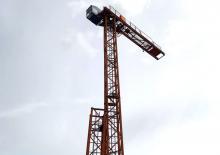 Macalare turn - deplasare cărucior pe braț - rotire în partea superioară Terex Peiner SK 76-F-TS 10.3