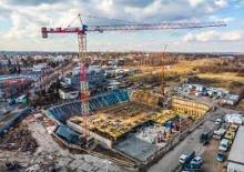 Macalare turn - deplasare cărucior pe braț - rotire în partea superioară Terex Peiner SKC 136-E-TS 19.1