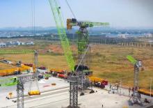 Macalare turn - deplasare cărucior pe braț - rotire în partea superioară Zoomlion T1200-64