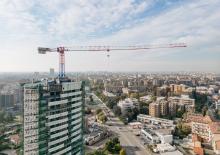 Macalare turn - deplasare cărucior pe braț - rotire în partea superioară Raimondi T147-8