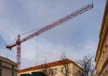 Macalare turn - deplasare cărucior pe braț - rotire în partea superioară Wolffkran WK 71 SL