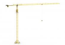 Macalare turn - deplasare cărucior pe braț - rotire în partea superioară XCMG XT6012L-8-CE