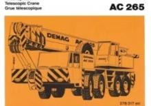 Macarale all-terrain Terex-Demag AC 265 (8x8x8)