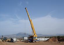 Macarale all-terrain Liebherr LTM 1040-2.1 