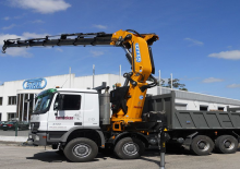 Macarale hidraulice de încărcare Effer 1155 8S