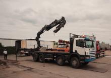 Macarale hidraulice de încărcare Hiab 400-7 Jib 65 X-3