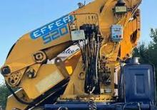 Macarale hidraulice de încărcare Effer 520 6S