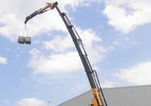 Macarale hidraulice de încărcare Effer 655 5S