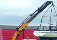 Macarale hidraulice de încărcare Effer 855 7S