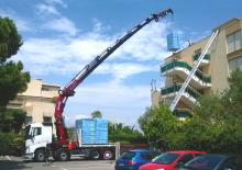 Macarale hidraulice de încărcare Effer 855 8S