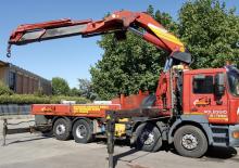 Macarale hidraulice de încărcare Effer 860 6S
