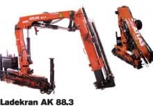 Macarale hidraulice de încărcare Atlas AK 88.3 A5L 