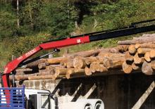 Macarale hidraulice de încărcare Fassi F 120 B 0.21 e-active