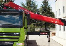 Macarale hidraulice de încărcare Fassi F 155 AC 0.25 e-active