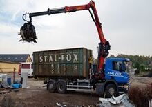 Macarale hidraulice de încărcare Hyva Crane HZR120 Z0 