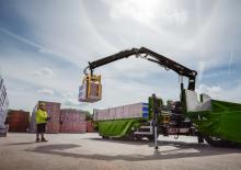 Macarale hidraulice de încărcare Hiab L-HiDuo 135 DL-1 