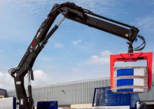 Macarale hidraulice de încărcare Hiab L-HiDuo 155 DL-1 