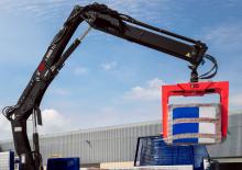 Macarale hidraulice de încărcare Hiab L-HiDuo 155 DL-3 