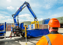 Macarale hidraulice de încărcare Hiab L-HiPro 145 DLL-1 