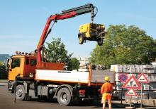 Macarale hidraulice de încărcare Palfinger PK 12002 EH B