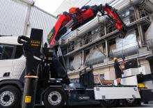 Macarale hidraulice de încărcare Palfinger PK 1650 TEC G