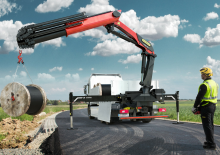 Macarale hidraulice de încărcare Palfinger PK 245 TEC A