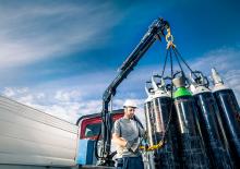 Macarale hidraulice de încărcare Hiab T-CLX 029-4 CE