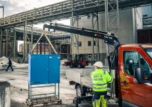 Macarale hidraulice de încărcare Hiab T-CLX 038-4 CE